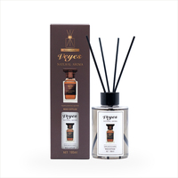 Diffuseur de parfum floral sans flamme, diffuseur d'arômes aux fruits avec bâtonnets, huile essentielle pour chambre et salon