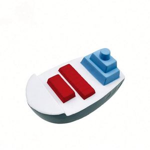 Cadeaux promotionnels anti-stress, balle anti-stress en mousse PU en forme de navire de transport, balle anti-stress en forme de bateau - Product Image 4