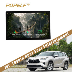 Reproductor de Video para Reposacabezas de Auto de 11.5 Pulgadas, Monitor Táctil para Auto, 8 Núcleos, 4G/64G, Entrada HDMI, WiFi, BT, FM, USB para BYD Toyota - Product Image 1