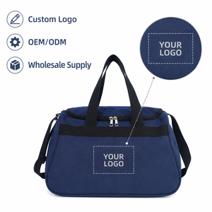 Sac de sport en toile Oxford 600D grande capacité avec logo personnalisé, sac de <span class=keywords><strong>voyage</strong></span> durable pour la nuit avec bandoulière réglable - Product Image 6