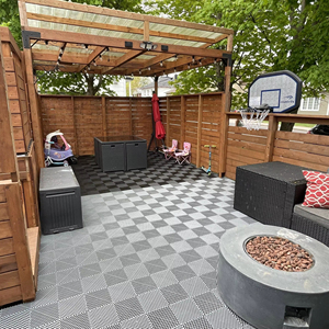 Slip Resistant Plastic <b>Garage</b> <b>Floor</b> Mats Modular Design Quick Installation Perfect for Car Showrooms and Workshops - Product Image 3