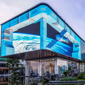 Reiss กลางแจ้งบางสีจอแสดงผล <span class=keywords><strong>LED</strong></span> P4 P6.67 P10 P8แผงถอดเร็วใช้พลังงานต่ำ IP65 SDK - Product Image 4