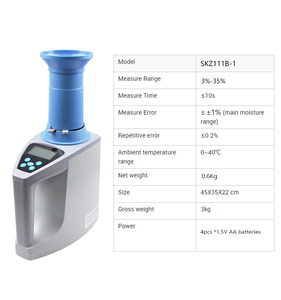 SKZ111B-1 PRO CODE Analyseur d'humidité numérique de haute qualité café maïs Grain coton graines - Product Image 4