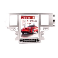 Jaguar XF 2004-2015 için Android11 6 + 128G Tesla radyo dikey ekran araba GPS navigasyon radyo multimedya oynatıcı ana ünite Carplay