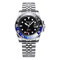 Nouveau design usine OEM montre mécanique de luxe pour hommes montre squelette automatique