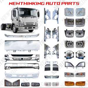 Phụ tùng độ xe tải Nhật Bản cho Isuzu New <span class=keywords><strong>NPR</strong></span> 700P, đèn xi nhan góc trong suốt màu trắng - Product Image 6