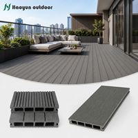 Solution de revêtement de sol extérieur en WPC écologique, imperméable, antidérapant et ignifuge pour parcs, allées, piscines et jardins