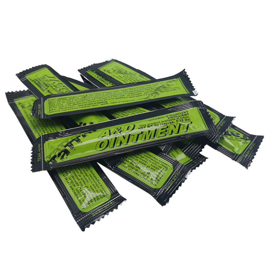 100pcs/box Tattoo Cream Green bag packing Tattoo Strips Eyebrow Tattoo Lip bleaching gel A D 5g Makeup artist tool