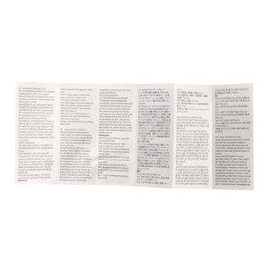 Tùy chỉnh năm lần Brochure nhãn đầy đủ màu sắc in ấn sản phẩm hóa chất Hướng dẫn sử dụng nhiều lớp nhãn - Product Image 5