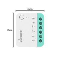 Modul Modifikasi SONOFF MINIR4M untuk Sakelar Pintar Wi-Fi Matter Breaker yang Kompatibel dengan HomeKit