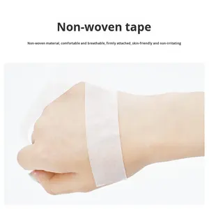 Ruban adhésif médical transparent imperméable respirant en PE perforé non tissé 25cm X8 infrarouge lointain pour perfusion - Product Image 2