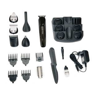Kit DE ASEO eléctrico recargable profesional 6 en 1 <span class=keywords><strong>para</strong></span> hombres, recortador de pelo de nariz, <span class=keywords><strong>afeitadora</strong></span> corporal, <span class=keywords><strong>barba</strong></span> <span class=keywords><strong>para</strong></span> cortadora USB <span class=keywords><strong>para</strong></span> uso en Hotel - Product Image 2