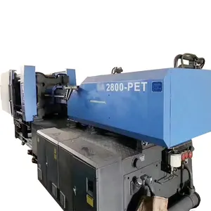 Máquina de moldagem por injeção de plástico horizontal pré-forma especial PET de precisão 280 toneladas usada haitiana