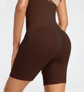 Pantaloncini Modellanti Senza Cuciture a Vita Alta Taglie Forti, Controllo <span class=keywords><strong>Pancia</strong></span>, Sollevamento Glutei, Anti-Arricciamento, Effetto Snellente, Intimo Modellante - Product Image 6
