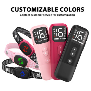Pink Remote <b>Control</b> Dog Trainer With Color Screen <b>Bark</b> Suppressor For Pet Training One-To-One Model LA931 - Product Image 5