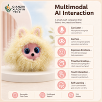 Juguete de Peluche Robot IA con Cámara, Sensor Táctil, Pantalla LED, +20 Idiomas, 5 Modelos IA, Giroscopio, Batería de Iones de Litio de 3000mAh, Regalo para Niños