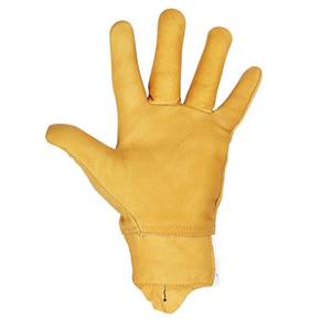 PK gants de sécurité en fer, gants de conducteur en cuir sans doublure, gants de travail en gros - Product Image 3