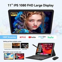 Tablette Android 14 mise à niveau 2025, tablette PC Android 11 pouces, Android 14, 4G double SIM, appareil photo 13MP pour les affaires, les jeux et l'éducation