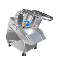 Máquina Automática para Cortar y Picar Verduras, Cortadora de Patatas, Pepinos y Zanahorias con Motor para Cortar Frutas