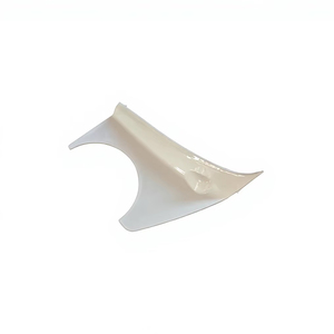Cubierta de Esquina Delantera Pequeña DOZO DZ02-008, Panel de Inserción Blanco de Plástico ABS, Tapa de Soporte de Espejo para Camión ISUZU NPR 600P - Product Image 2