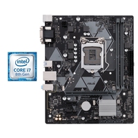 Carte mère LGA1151 pour ASUS H310M-K/F R2.0, compatible avec les processeurs Intel Core I3-8100, I5-8500, I5-9400F, I7-8700, prise en charge des 8e/9e générations avec kit CPU