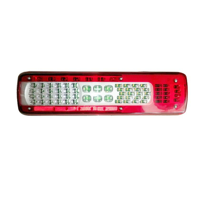 Feu arrière LED pour camion avec avertisseur sonore et éclairage de plaque d'immatriculation pour VOLVO FH, feu combiné arrière