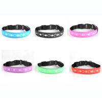 Accessoires pour chiens UMIONE, collier lumineux pour chien, lumière clignotante, rechargeable par USB, sécurité nocturne, collier lumineux LED pour chien