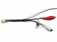 Boîtier décodeur CANBUS 16 broches, faisceau de câblage, conducteur en cuivre pur, isolation en PVC, compatible Volkswagen, câble AUX à grande prise, Android