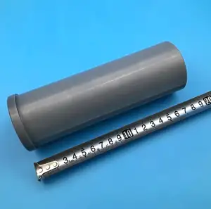 Tubo cerâmico personalizado das peças de nitreto de silicone resistente a altas temperaturas da luva cerâmica do nitreto de silicone