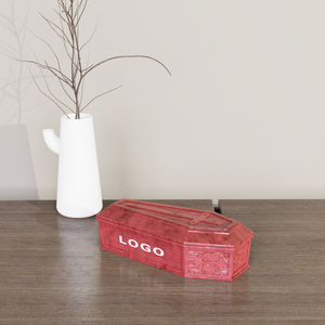 도매 사용자 정의 손으로 그린 고딕 세라믹 양각 십자가 향 홀더 레드 세라믹 크로스 관 향 버너 챔버 - Product Image 4