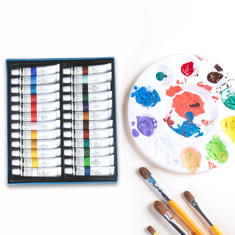 24 Colors 12ml Wholesale Art Acrylic