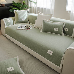 Fundas de <span class=keywords><strong>sofá</strong></span> para sala de estar, <span class=keywords><strong>funda</strong></span> de <span class=keywords><strong>sofá</strong></span> de esquina sólida en forma de L, fundas para <span class=keywords><strong>chaise</strong></span> <span class=keywords><strong>longue</strong></span>, Protector de silla de 1/2/3/4 plazas - Product Image 4