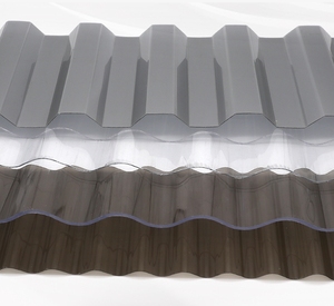 Modern Design Factory Stripe Corrugated Sun Sheets Polycarbonate <strong>Transparent</strong> <strong>Plastic</strong> <strong>Roof</strong> Panel for Sun Protection - Product Image 5