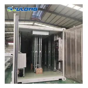 Smart vertical farming greenhouse factory mushroom grow room hydroponic grow shipping container farm