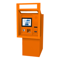 Guichet automatique en libre-service, recycleur de billets, lecteur de cartes à puce, utilisation en intérieur, campus universitaire, OEM ODM SDK, écran tactile capacitif 10