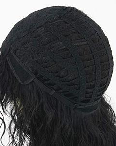 Peluca <span class=keywords><strong>de</strong></span> Cosplay <span class=keywords><strong>de</strong></span> Rocker <span class=keywords><strong>de</strong></span> Heavy Metal Punk <span class=keywords><strong>de</strong></span> los 80 para Hombre, <span class=keywords><strong>Disfraz</strong></span> <span class=keywords><strong>de</strong></span> Halloween con Gorra Ajustable Negra y 120% <span class=keywords><strong>de</strong></span> Densidad - Product Image 6
