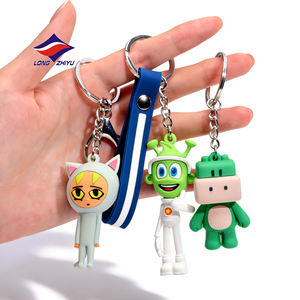 龙之宇20年专业定制PVC橡胶钥匙扣动漫卡通软胶钥匙扣OEM商务标志钥匙扣 - Product Image 4