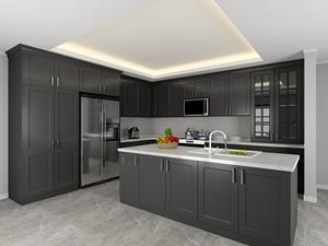 Muebles de Cocina Modulares de Madera Maciza Blanca Personalizables con Opción de Comedor, Estilo Europeo Moderno, Muebles Personalizados para Toda la Casa - Product Image 6