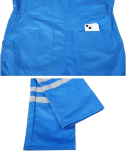 Mono mecánico de alta visibilidad para hombre, mono de trabajo con múltiples bolsillos, mono de algodón, traje de trabajo de poliéster transpirable - Product Image 6