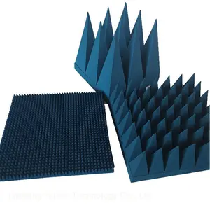 Specific Dielectric Gadients Polyurethane Foam Eft Emc High Absorption Microwave Absorbing Material Antennas Absorber