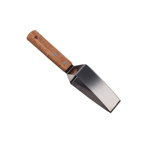 Coupe-pastèque en acier inoxydable avec manche en bois et trou de suspension pour la cuisine - Product Image 2