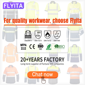 Bộ quần áo bảo hộ lao động chất liệu cotton cao cấp, có dải phản quang, dùng cho xây dựng đường bộ, công nghiệp, gồm áo và quần. - Product Image 6