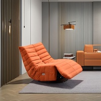 Fauteuil inclinable pivotant relaxant, design moderne, vente en gros d'usine, écologique, convertible, pour la maison, le bureau, la villa