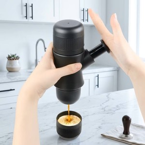 Macchina per <span class=keywords><strong>Espresso</strong></span> Portatile Manuale - 15 Bar, per Caffè in Polvere - Attrezzatura Compatta per Auto e Hotel - OEM/ODM - Product Image 6