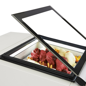 Mini Desktop a temperatura singola luce luce per gelateria 220V a basso prezzo singolo porta gelatiera per caffetteria - Product Image 5