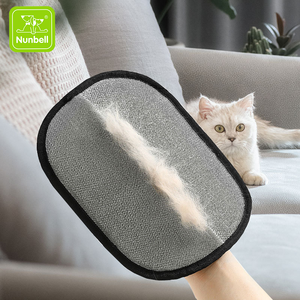 Yeniden Kullanılabilir Kedi Tüyü Alma Aracı Taşınabilir Evcil Hayvan Bakım Eldivenleri Köpekler için Çevre Dostu Kullanımı Kolay Elektrostatik Evcil Hayvan Eldivenleri Mendilleri - Product Image 1