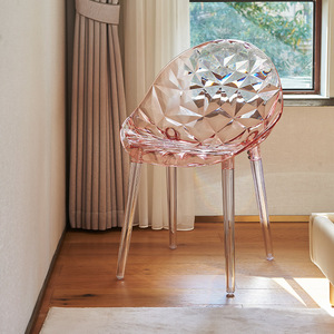 Tabouret en cristal acrylique transparent <span class=keywords><strong>chaise</strong></span> de <span class=keywords><strong>diable</strong></span> créative <span class=keywords><strong>pour</strong></span> le maquillage à la maison polyvalent moderne mobilier d'extérieur salon scolaire - Product Image 6
