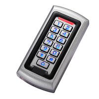 Sistema de Control de Acceso Autónomo para Interiores con Teclado Metálico de 125khz, Lector de Tarjetas de Proximidad para Seguridad de Puertas