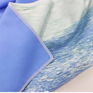 Toalla <span class=keywords><strong>de</strong></span> playa <span class=keywords><strong>de</strong></span> microfibra <span class=keywords><strong>de</strong></span> alta calidad, logotipo personalizado, plástico reciclado <span class=keywords><strong>de</strong></span> secado rápido sin arena, estilo Tropical novedoso - Product Image 5