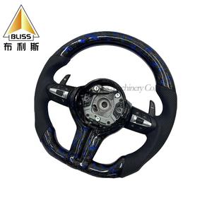 Roda kemudi mobil suku cadang balap, roda kemudi mobil serat karbon, tombol Spinner untuk BMW F32 - Product Image 4